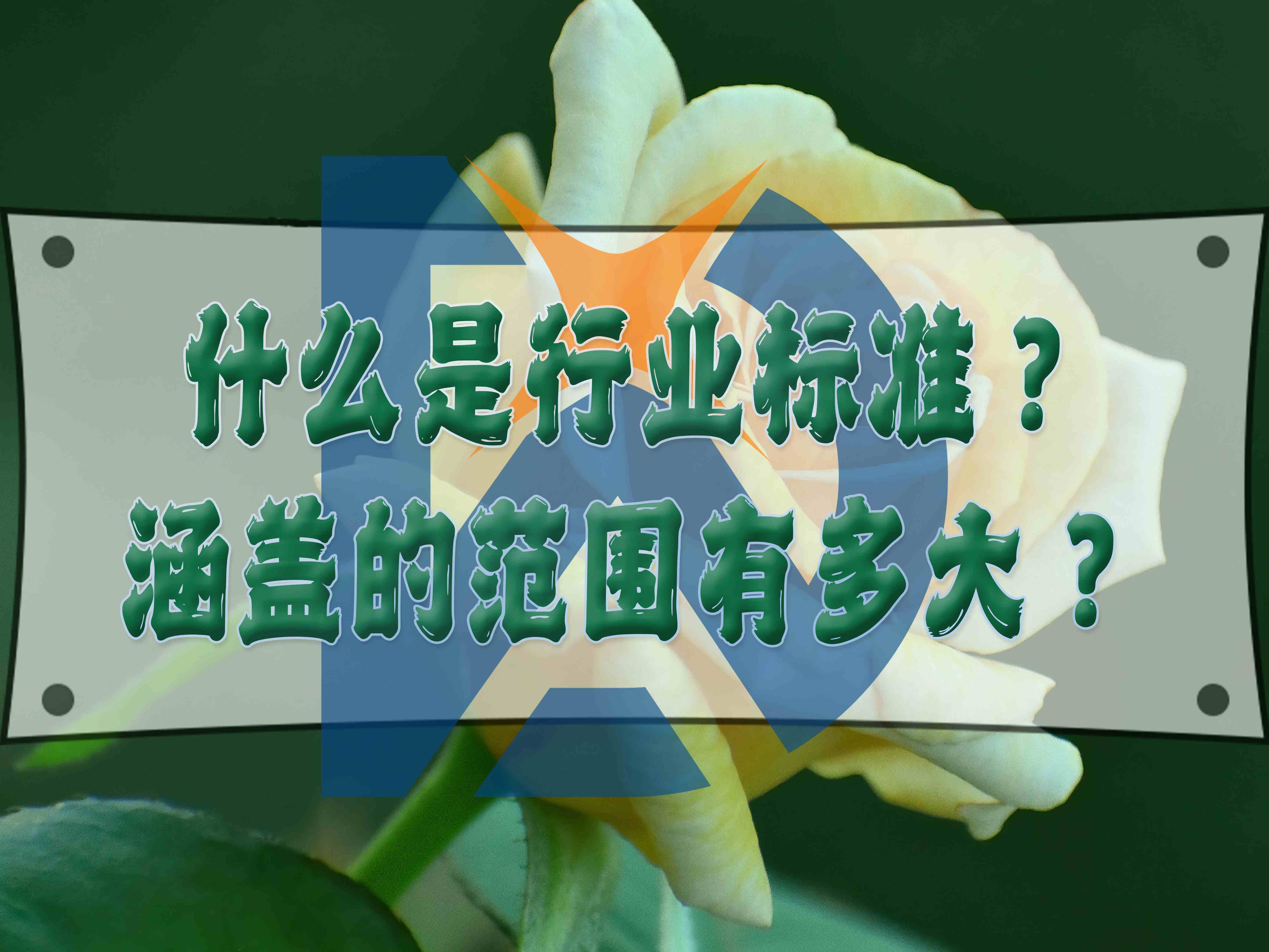 什么是行業標準？涵蓋的范圍有多大？